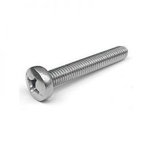 PARAFUSO MÁQUINA 1/4 X 1. 3/4 CABEÇA PANELA ZINCADO BRANCO CISER
