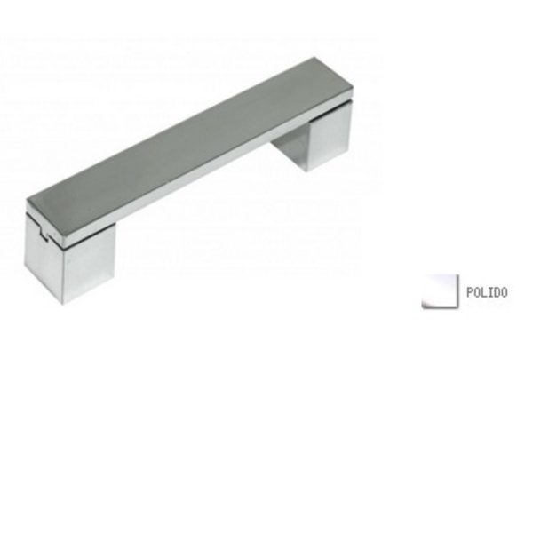 PUXADOR HASTVEL AQUILES 128MM POLIDO